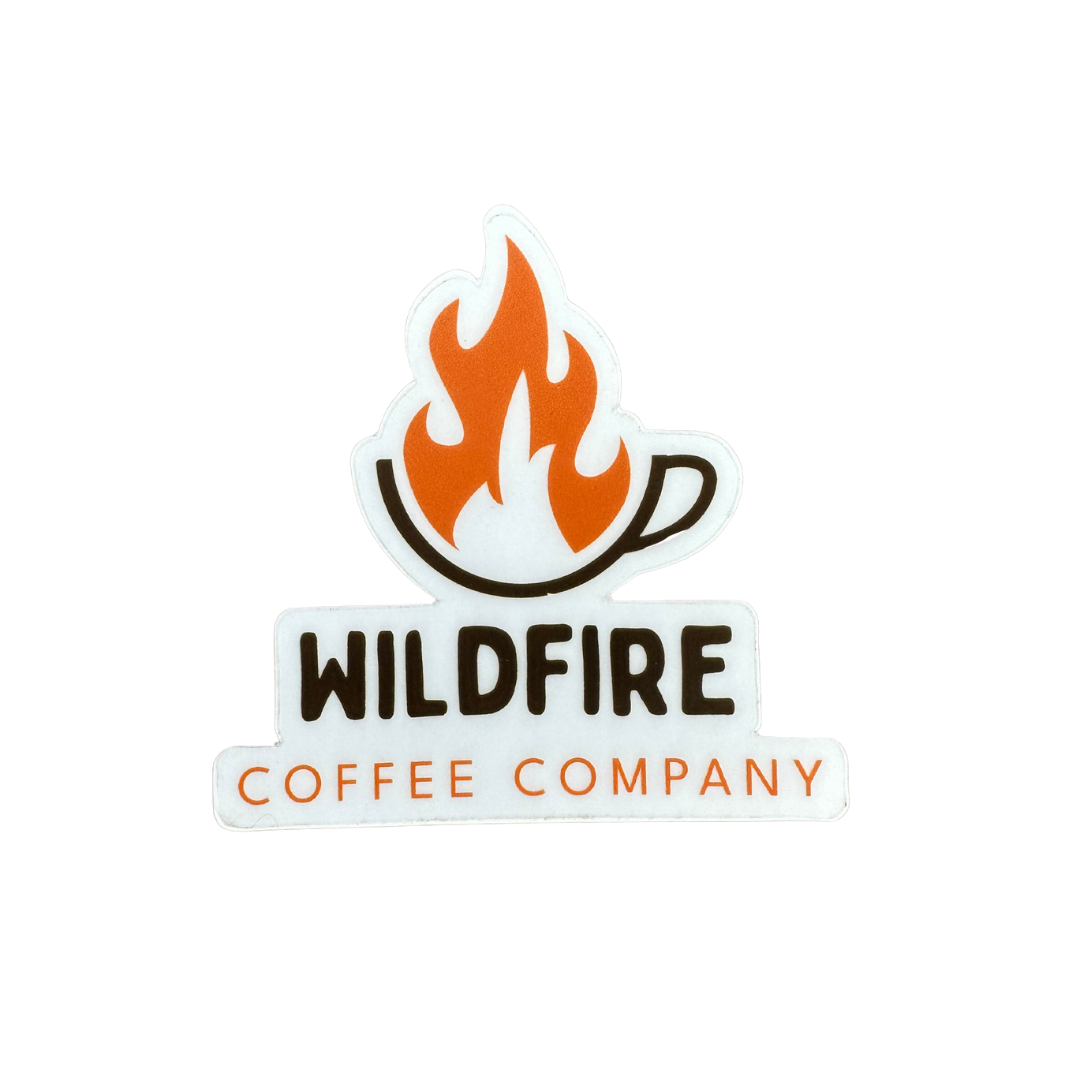 Transparent WildFire Logo Sticker (3x3)