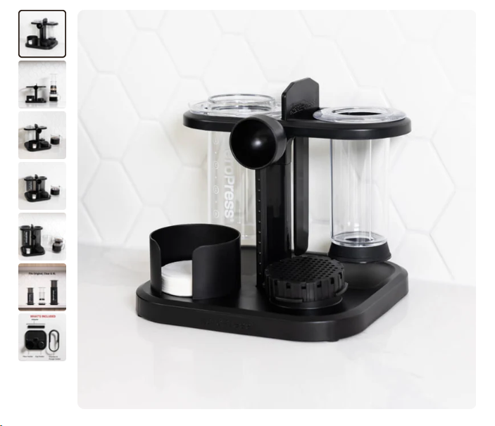 AeroPress Organizer Stand