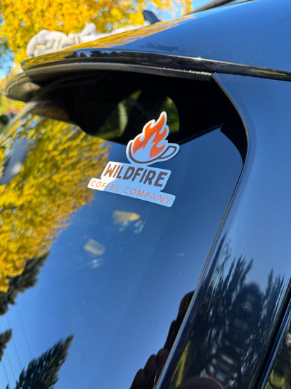 WildFire Logo Sticker (4x4)